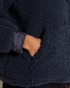 Navy $|& Interval Off Season Fleece 1/4 Zip - SOF Full Front