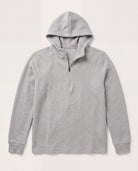 Light Grey $|& N2C Not Too Casual Textured Hoodie - Hanger Detail