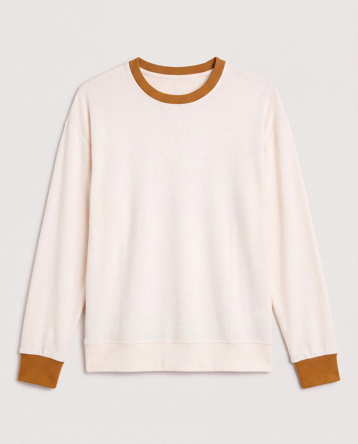 Almond Wet Sand $|& SEAS Pippy Long Sleeve Top - Hanger Detail