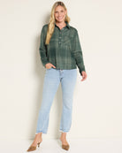 Pine Plaid $|& SEAS Amber Button Down Plaid - UGC On Fig