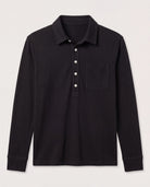 Black $|& SEAS Amber Button Down - Hanger Detail