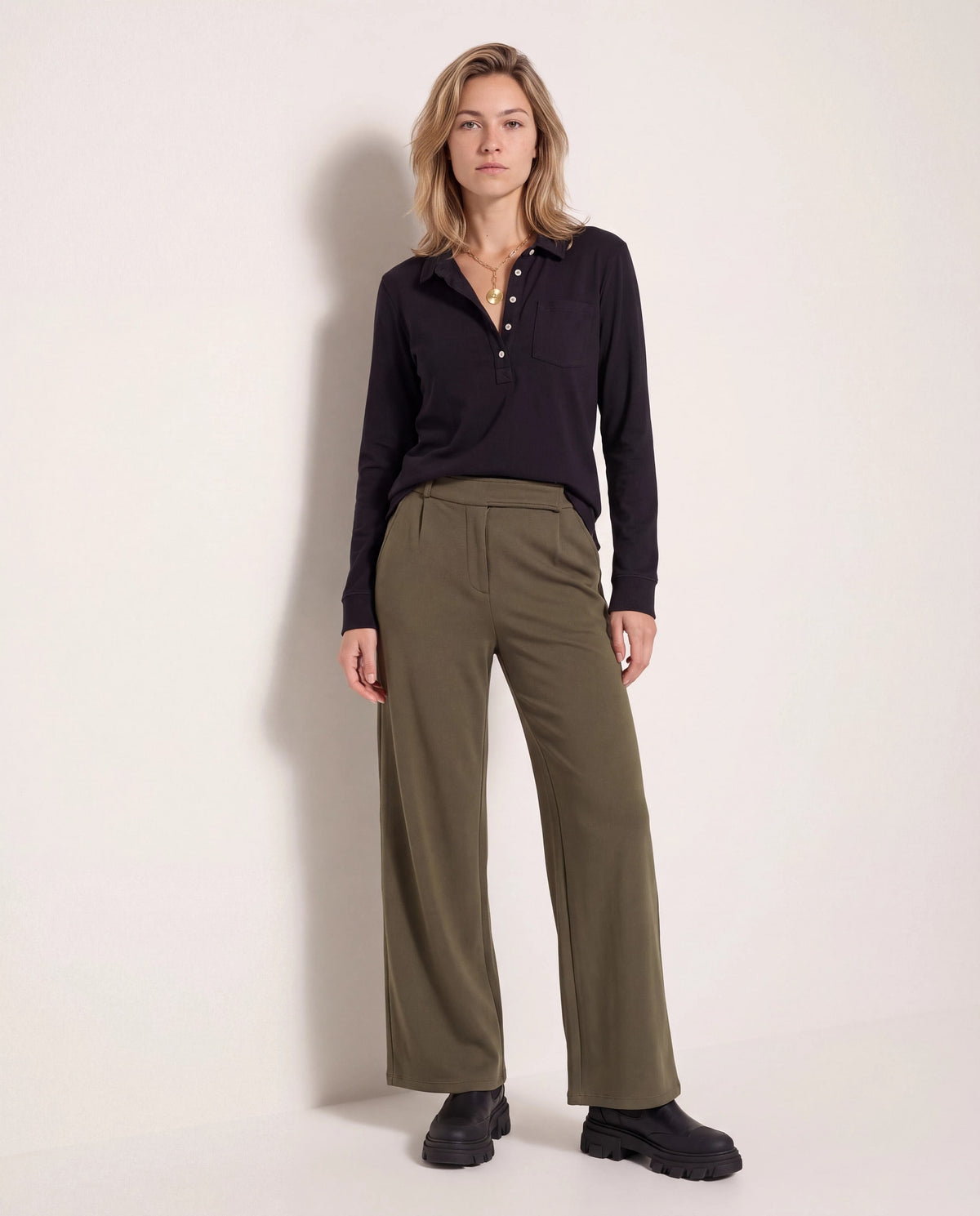 Black $|& SEAS Amber Button Down - UGC On Fig