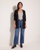 Black $|& SEAS Emma Drop Sleeve Cardigan - UGC On Fig