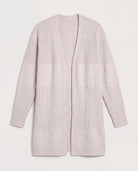 Sandstone $|& SEAS Emma Drop Sleeve Cardigan - Hanger Detail