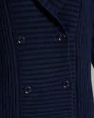 Storm Indigo $|& SEAS Kimmy Double Breasted Cardigan - VOF Front