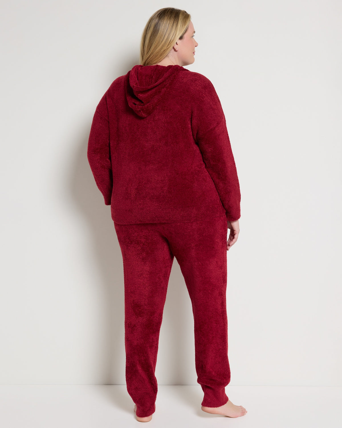 Rhubarb $|& Bobeau Cozy Dream Hoodie and Jogger Set - SOF Back