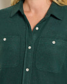 Forest Green $|& Thread & Supply Lewis Shirt - SOF Full Front