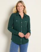 Forest Green $|& Thread & Supply Lewis Shirt - SOF Front