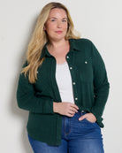 Forest Green $|& Thread & Supply Lewis Shirt - SOF Front