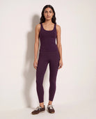 Plum Heather $|& Interval Flowheather Harper High Hip Tank - UGC On Fig