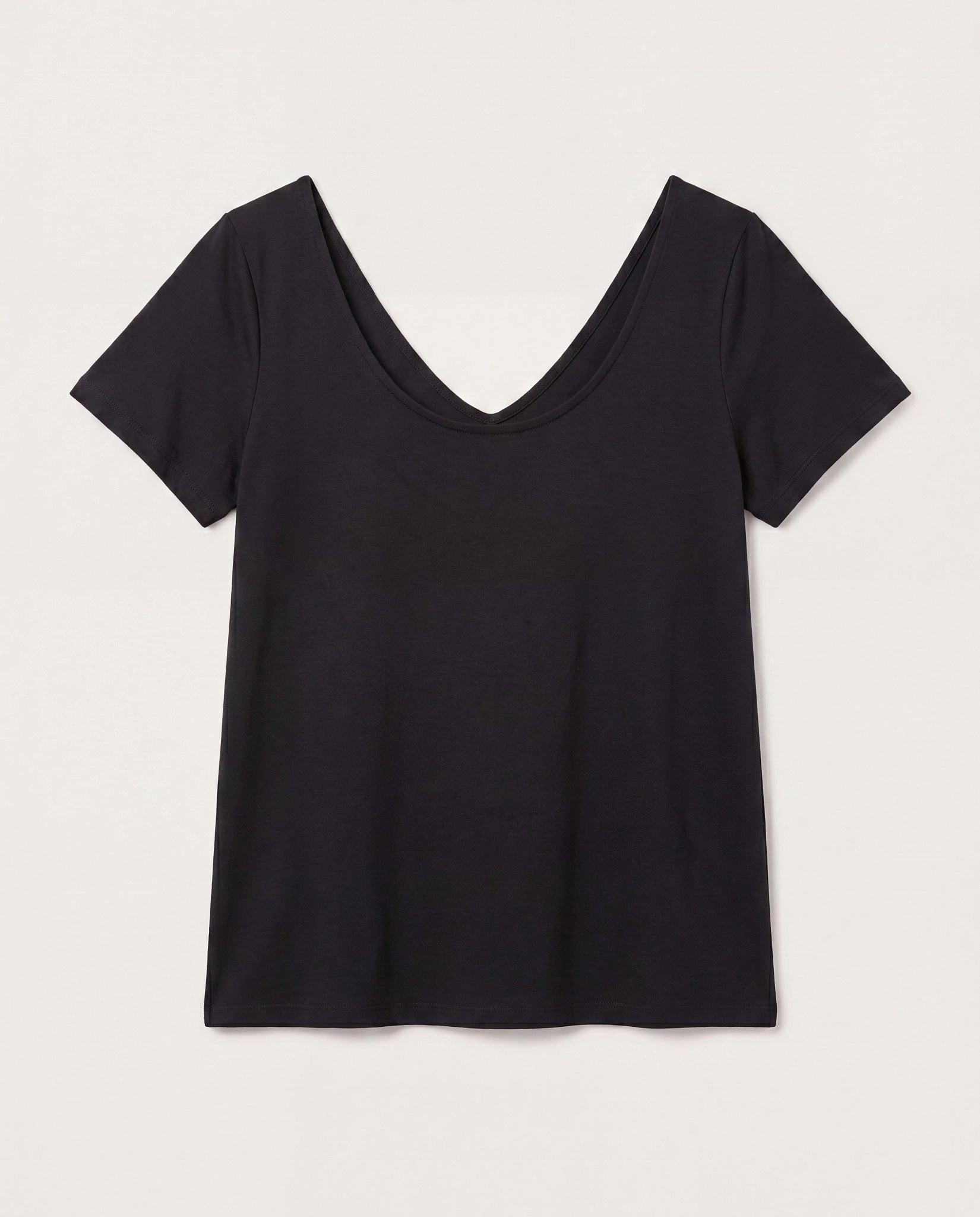 Black $|& W. by Wantable The Double Take Tee - Hanger Detail