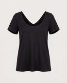 Black $|& W. by Wantable The Double Take Tee - Hanger Detail