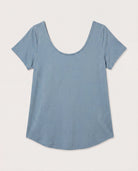 Goblin Blue $|& W. by Wantable The Double Take Tee - Hanger Detail