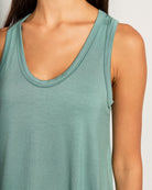Sagebrush Green $|& W. by Wantable The Anywhere Essential Tank - SOF Full Front