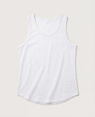 Optic White $|& W. by Wantable The Anywhere Essential Tank - Hanger Detail