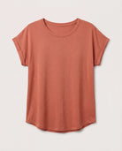 Etruscan Red $|& W. by Wantable The Dolman Easy Tee - Hanger Detail