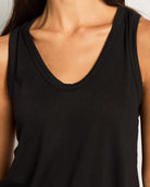 Black/White 2 Pack $|& W. by Wantable The Anywhere Essential Tank - SOF Full Front