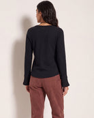 Black $|& Herizon Campfire Thermal Top - SOF Back