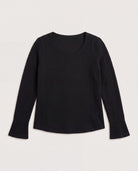Black $|& Herizon Campfire Thermal Top - Hanger Detail