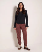 Black $|& Herizon Campfire Thermal Top - UGC On Fig