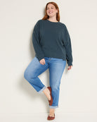 Teal Heather $|& Thread & Supply Jasse Top - UGC On Fig