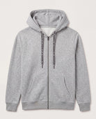 Heather Grey $|& SDOS Core Zip Hoodie - Hanger Detail