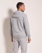 Heather Grey $|& SDOS Core Zip Hoodie - SOF Back