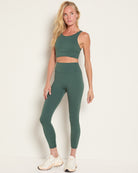 Evergreen $|& True Bliss True Bliss Long Line Bra - SOF Full Front