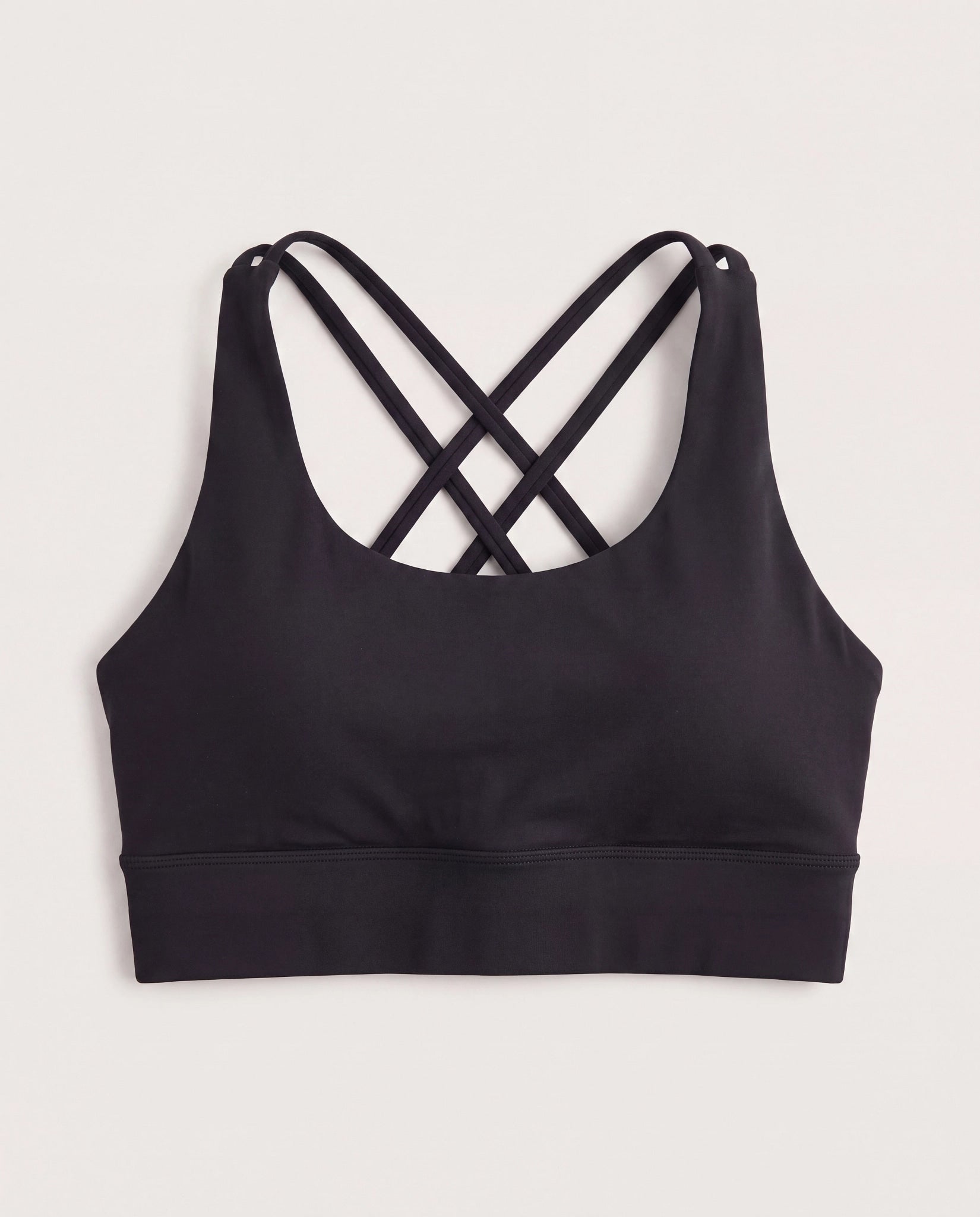 Black $|& True Bliss True Bliss Crossback Bra - Hanger Detail