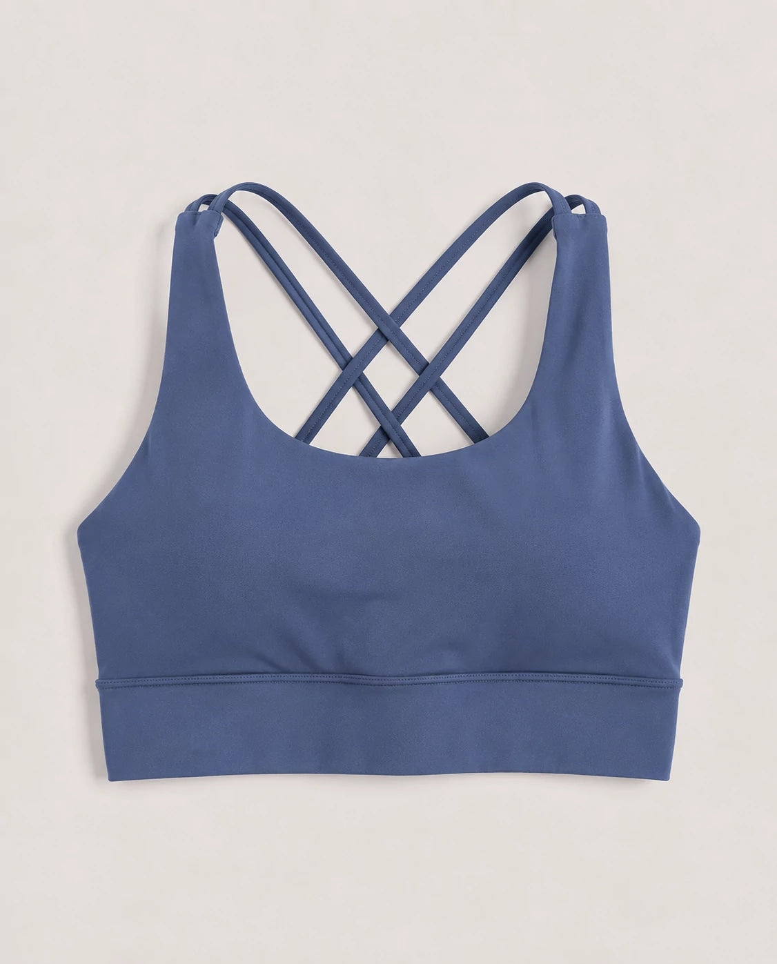 Slate Blue $|& True Bliss True Bliss Crossback Bra - Hanger Detail