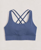 Slate Blue $|& True Bliss True Bliss Crossback Bra - Hanger Detail