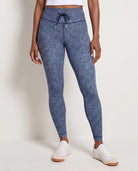 Sea Glass $|& Cream Yoga Aria 7/8 Length Legging - SOF Front