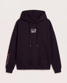 Black $|& SEAS Ryder "Greetings From Paradise" Graphic Hoodie - Hanger Detail