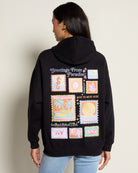 Black $|& SEAS Ryder "Greetings From Paradise" Graphic Hoodie - SOF Back