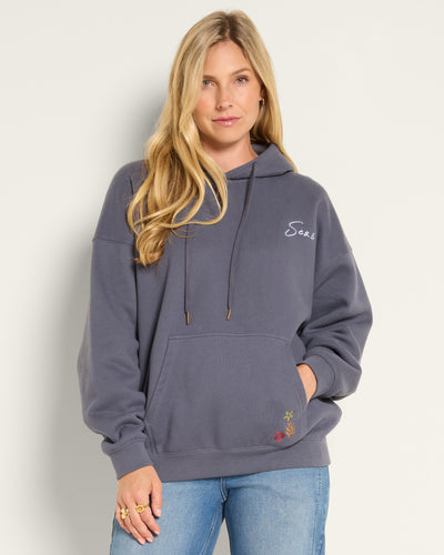 Indigo Haze $|& SEAS Ryder "Tide Tripper" Graphic Hoodie