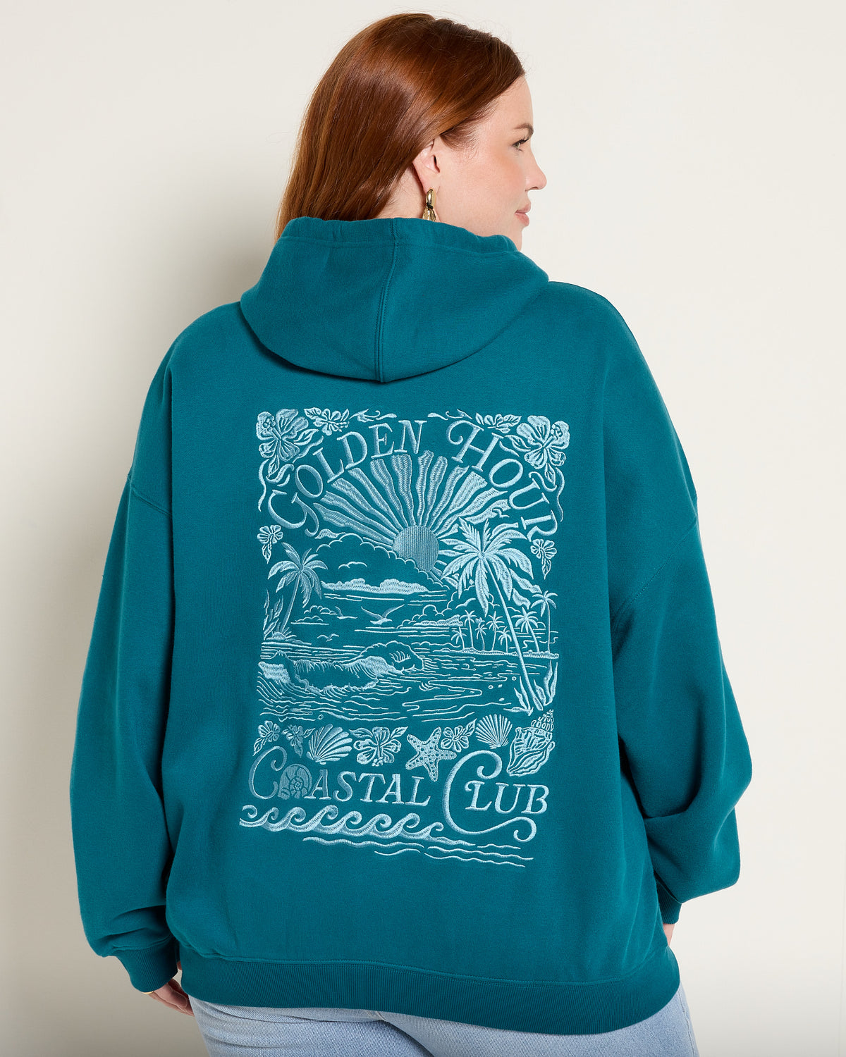 Laurel $|& SEAS Ryder "Golden Hour" Graphic Hoodie - SOF Side
