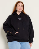 Black $|& SEAS Ryder "Greetings From Paradise" Graphic Hoodie - SOF Front