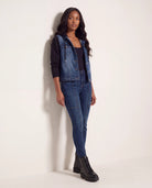 Black $|& Interval Cloudlight Bra Tank - VOF Front