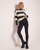 Black $|& Interval Cloudlight Core Legging - VOF Side