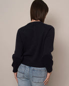 Dark Storm $|& RD Style Akleja Henley Pullover - Hanger Side