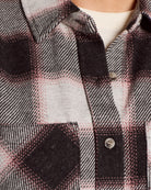 White Rose Plaid $|& Thread & Supply Saja Shirt - SOF Full Front