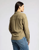 Elmwood Tonal $|& Thread & Supply Vermont Shirt - Hanger Side