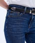 Deep Sea $|& Bayeas Mid Rise Bootcut Jean - Hanger Back