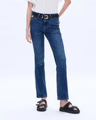 Deep Sea $|& Bayeas Mid Rise Bootcut Jean - VOF Detail