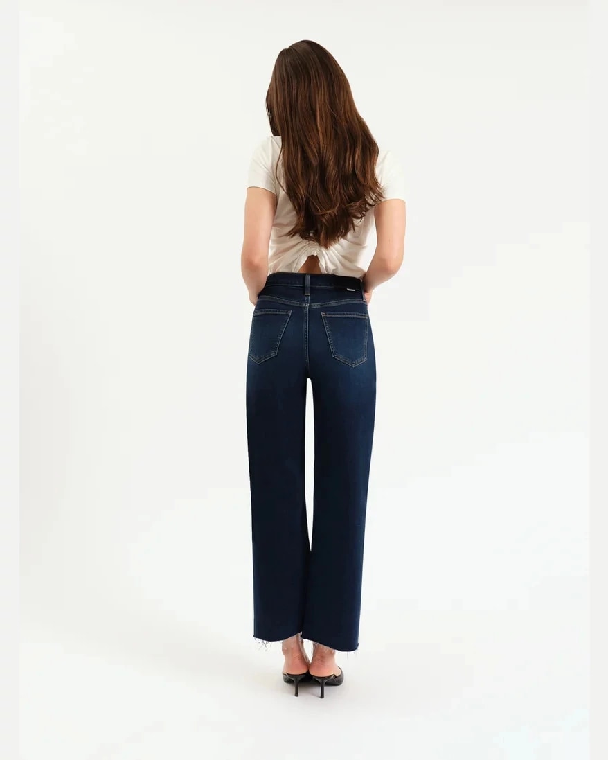 Magic Hour $|& Daze Denim Pleaser Wide Leg Ankle Jeans - Hanger Side