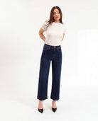 Magic Hour $|& Daze Denim Pleaser Wide Leg Ankle Jeans - VOF Detail