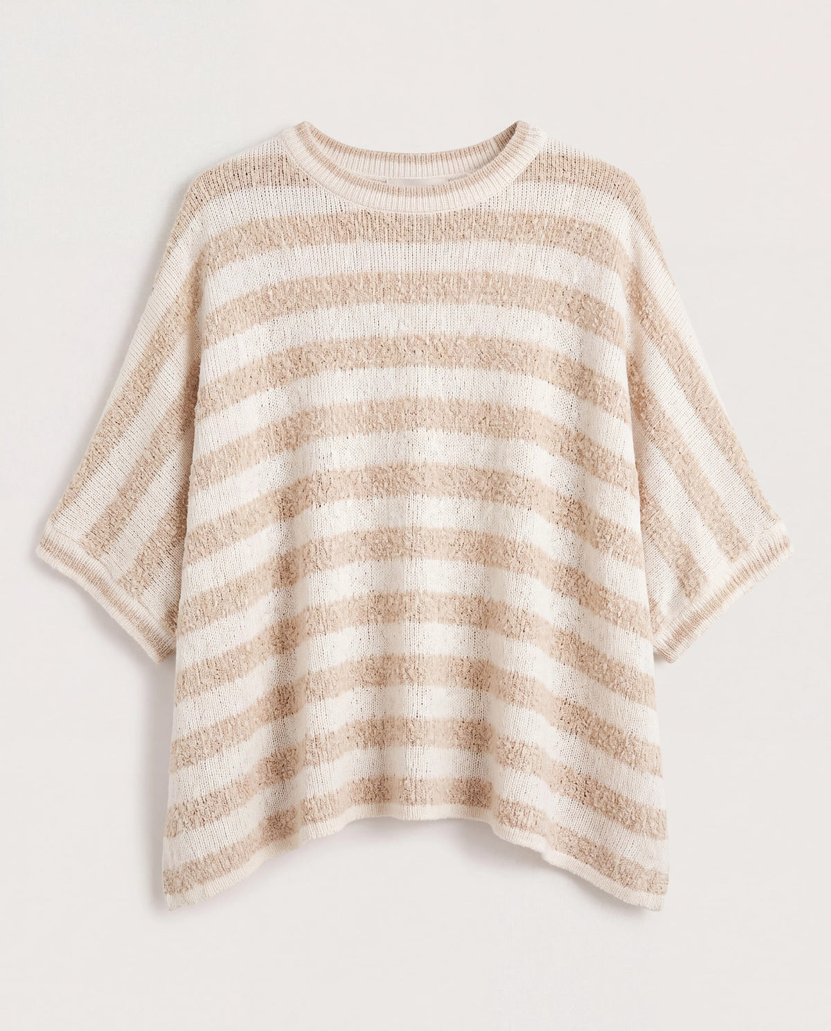 Cream Taupe $|& Sadie & Sage Billie Stripe Dolman Top - Hanger Detail