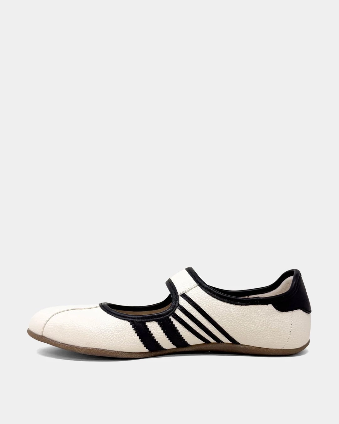 Black and White $|& SHU by SHUSHOP Peyton Sneakerina - Hanger Front