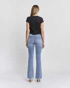 Deep Cove $|& Mica Denim Mid Rise Bootcut Jeans - Hanger Side