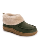 Olive Faux Suede $|& MUK LUKS Selah - Hanger Front